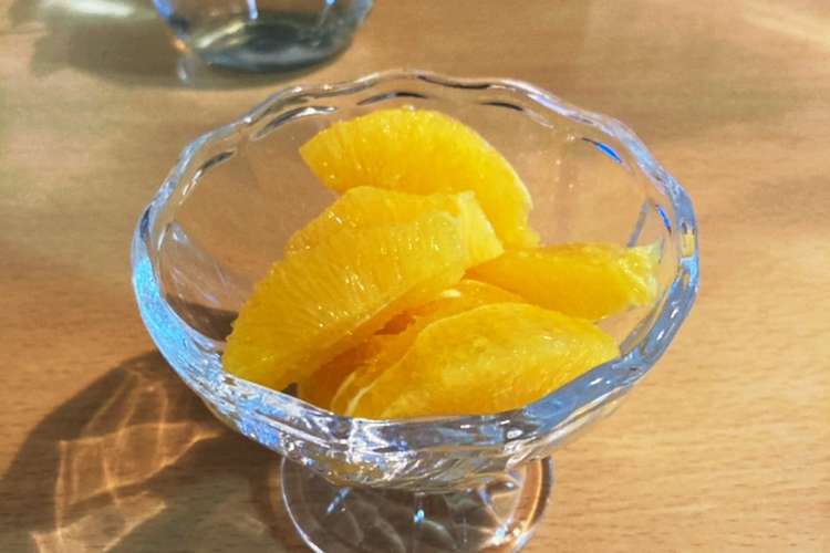 オレンジ ネーブルの切り方 レシピ 作り方 By Lala クックパッド 簡単おいしいみんなのレシピが353万品