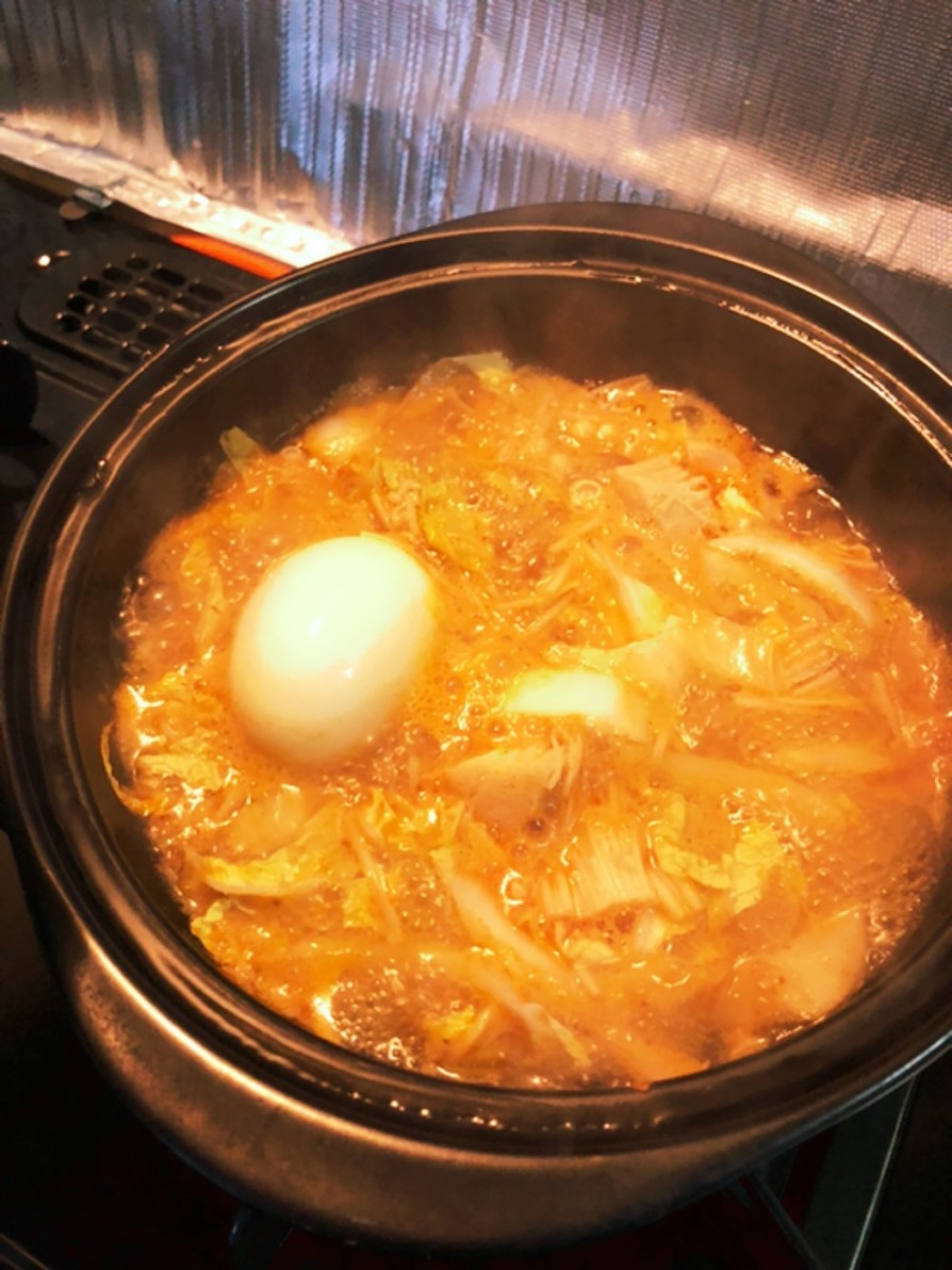 白菜たっぷり♡トロトロ韓国風スープの画像