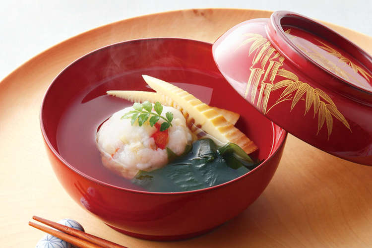 筍とえびしんじょうのお吸い物 レシピ 作り方 By コープこうべ クックパッド 簡単おいしいみんなのレシピが355万品