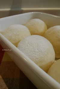 ふわふわ☆米粉白パン