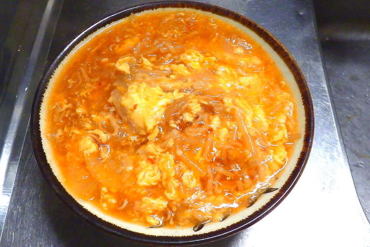 チキンラーメンアレンジ赤くて辛い餡掛け麺 レシピ 作り方 By Hajimeーk クックパッド 簡単おいしいみんなのレシピが377万品