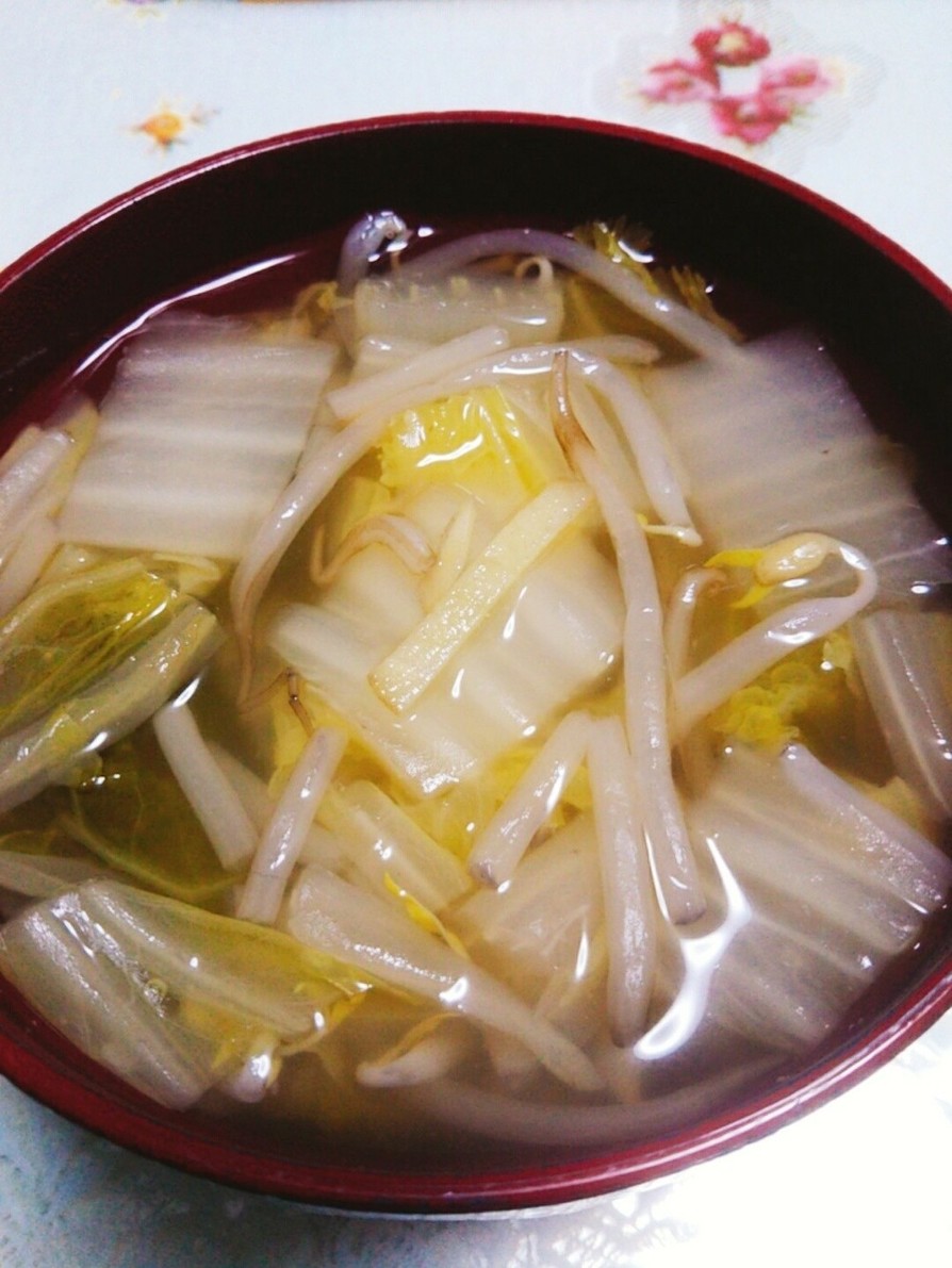 私の生姜スープの画像