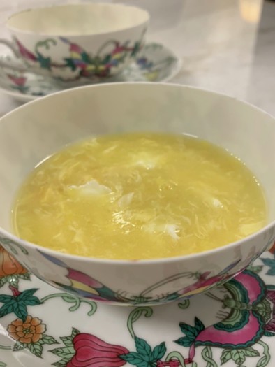 中華　コーンスープの写真