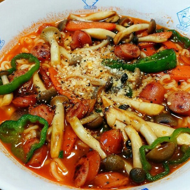 なんちゃってイタリアンラーメン レシピ 作り方 By 料理好きのぱろぷんて クックパッド 簡単おいしいみんなのレシピが356万品 なんちゃってイタリアンラーメン レシピ 作り方 By 料理好きのぱろぷんて クックパッド 簡単おいしいみんなのレシピが356万品