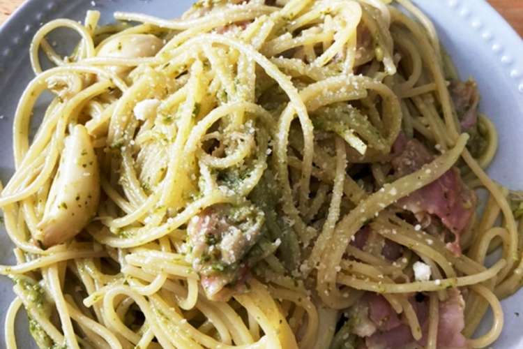 コストコ バジルペーストでジェノベパスタ レシピ 作り方 By もきお クックパッド 簡単おいしいみんなのレシピが373万品