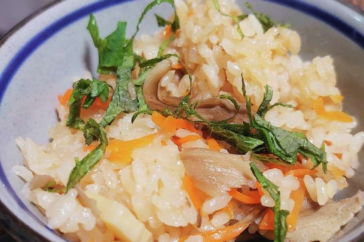 簡単 炊飯器で炊き込みご飯 レシピ 作り方 By えぢゃリン クックパッド 簡単おいしいみんなのレシピが352万品