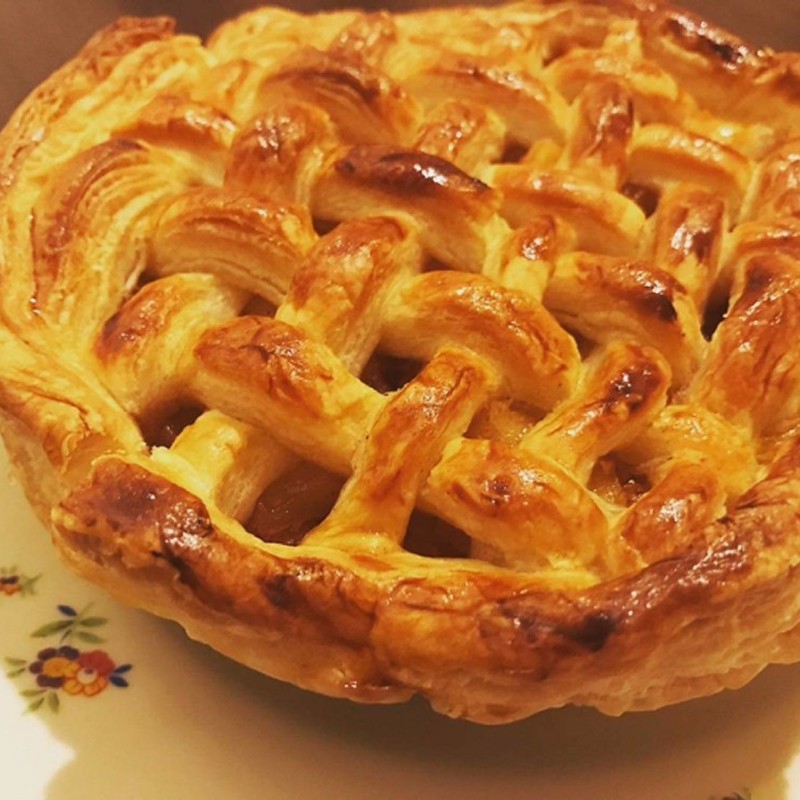 アップルシナモンスパイスウーピーパイのレシピ