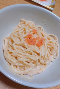 試行錯誤した濃厚たらこパスタ