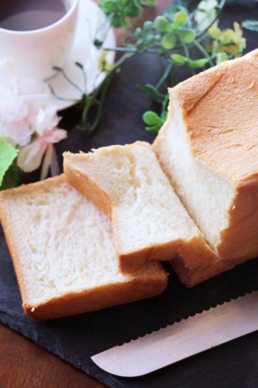 ふわふわ♡はちみつミルクバターの生食パンの画像