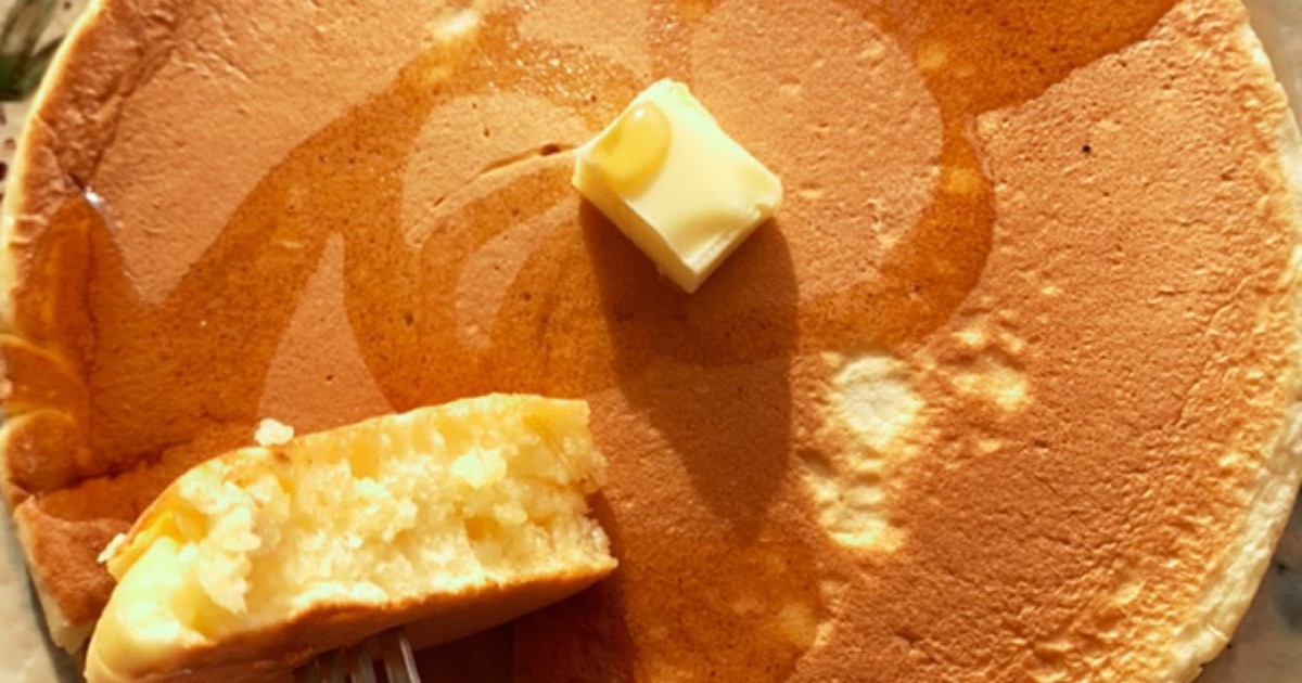 目指せ2cm越え 分厚いホットケーキ レシピ 作り方 By わたみか クックパッド 簡単おいしいみんなのレシピが355万品