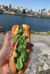 ベトナム風ローストビーフサンドイッチ