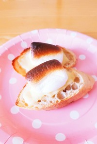 マシュマロチーズトースト☆バゲット