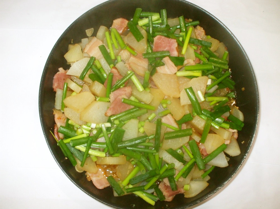 ベーコン大根ビタミン煮♪簡単漢方食養生の画像