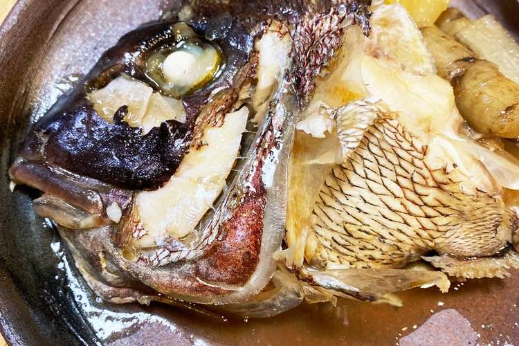 鯛あらの煮付け レシピ 作り方 By はにむん03 クックパッド 簡単おいしいみんなのレシピが361万品