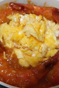 簡単中華•エビチリと卵の炒め