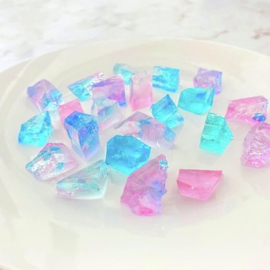 宝石スイーツ『琥珀糖』✨簡単レシピの写真