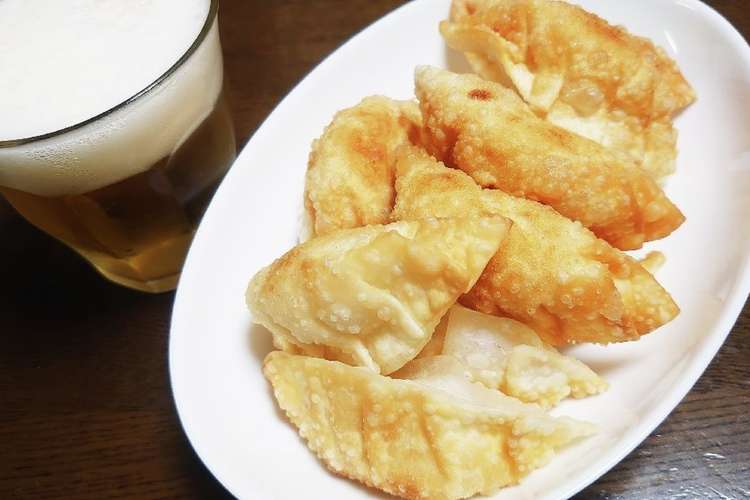 明太子ポテト入り揚げ餃子 レシピ 作り方 By 港302号 クックパッド 簡単おいしいみんなのレシピが371万品