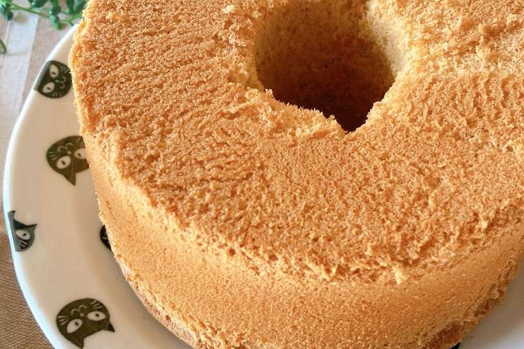 余り物消費 砂糖きな粉のシフォンケーキ レシピ 作り方 By ぐるちー クックパッド 簡単おいしいみんなのレシピが355万品