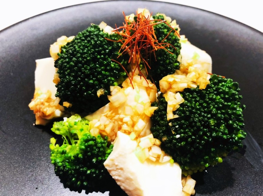 豆腐とブロッコリーのサラダ☆の画像