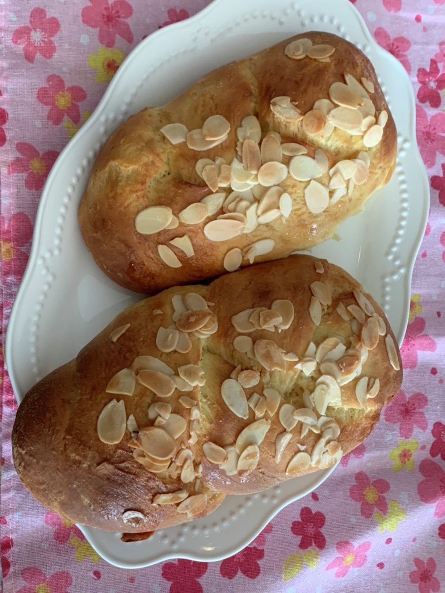 ブリオッシュパンのレシピ