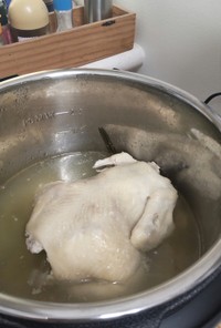 インスタントポット♥とろける丸鶏とスープ