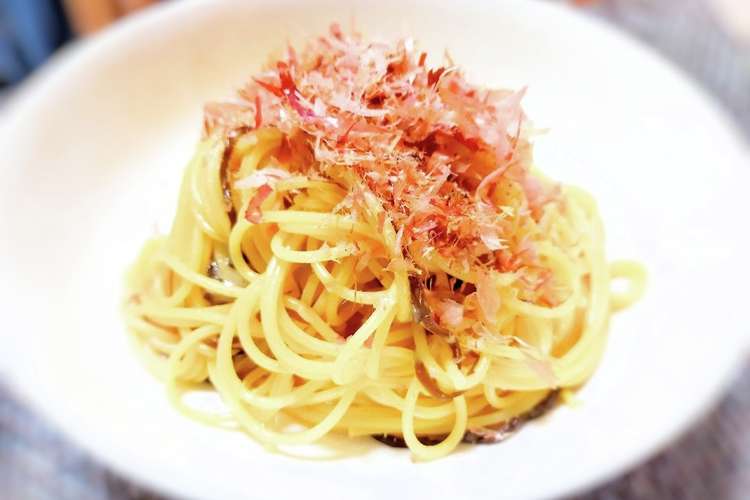 塩昆布と鰹節の無限パスタ レシピ 作り方 By 江上隼人 クックパッド 簡単おいしいみんなのレシピが366万品