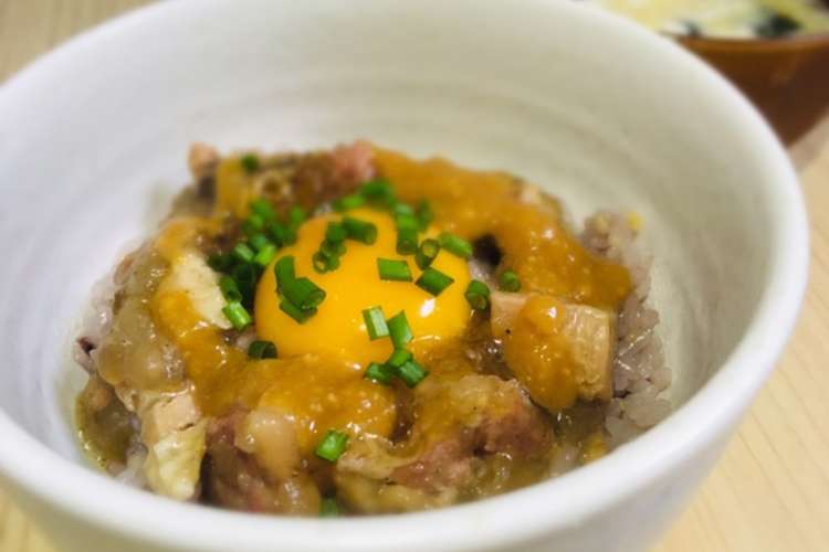 親子丼風tkg 焼き鳥の缶詰で卵かけご飯 レシピ 作り方 By Konabe クックパッド 簡単おいしいみんなのレシピが353万品