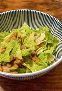 【超簡易版】納豆サラダ