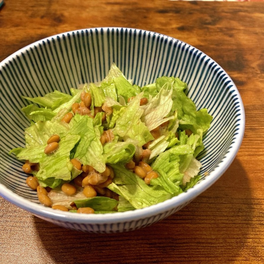 【超簡易版】納豆サラダの画像