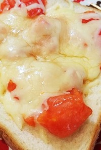 ルビートマト活用①チーズトースト