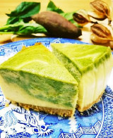 埼玉野菜のマーブルチーズケーキの画像