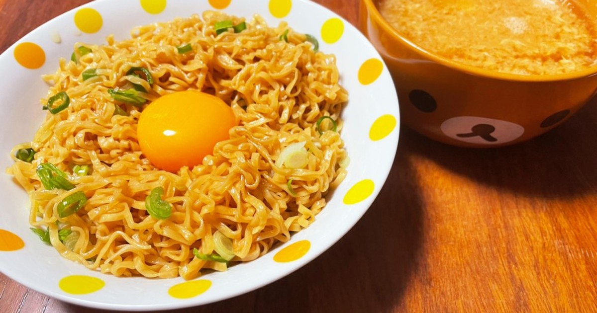 チキンラーメンで作る つけ油そば レシピ 作り方 By 小金家食堂 クックパッド 簡単おいしいみんなのレシピが373万品