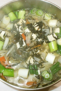 ひじき食物繊維スープ♪簡単漢方食養生