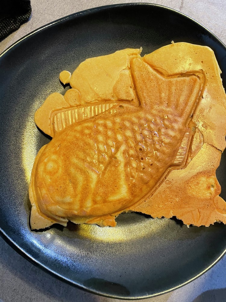 米粉のパリパリ鯛焼きの画像