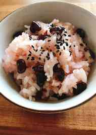 みんなが作ってる 赤飯 炊飯器 甘納豆のレシピ クックパッド 簡単おいしいみんなのレシピが360万品