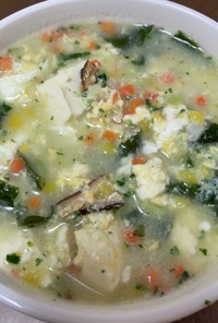 お米のかわりに食べる６種野菜のスープ