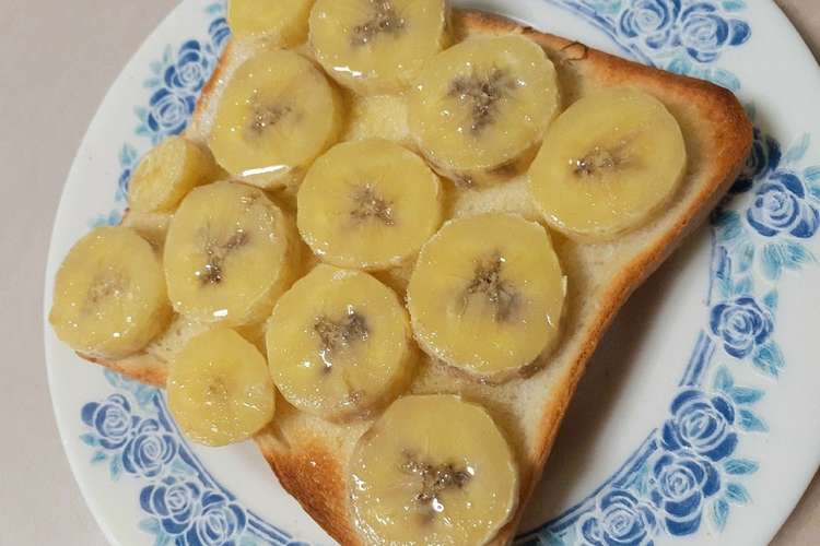 楽ちん朝食 バナナトースト レシピ 作り方 By りこりこのり クックパッド 簡単おいしいみんなのレシピが365万品