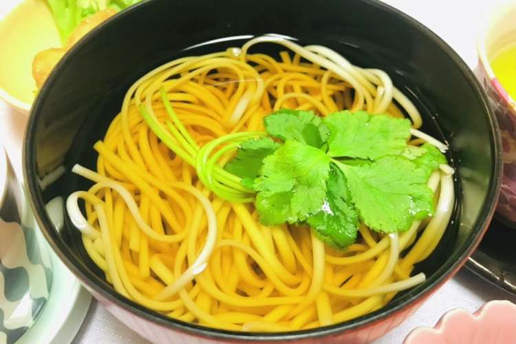 簡単かけうどん めんつゆ 白だし レシピ 作り方 By 体裁よく クックパッド 簡単おいしいみんなのレシピが359万品
