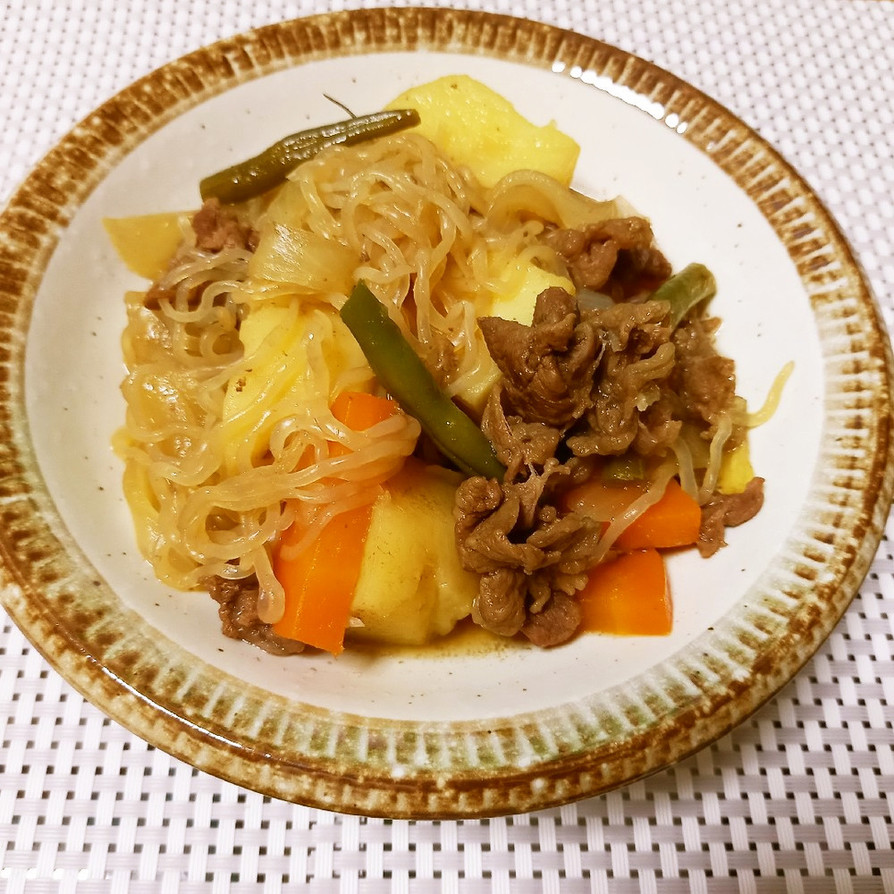 めんつゆで味が決まる！簡単肉じゃが by FKbaby 【クックパッド】 簡単おいしいみんなのレシピが390万品