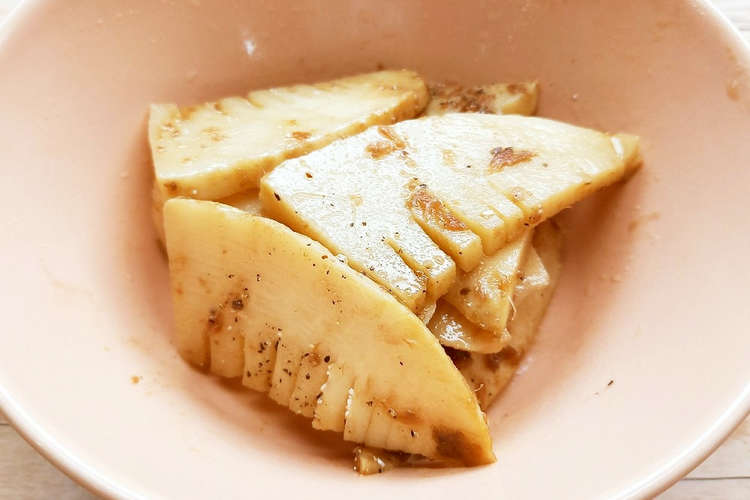 筍を洋風に アンチョビ筍 レシピ 作り方 By ポテチ犬 クックパッド 簡単おいしいみんなのレシピが359万品