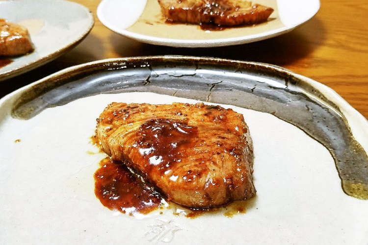 本マグロの頭肉ステーキ レシピ 作り方 By いくおっちゃん クックパッド 簡単おいしいみんなのレシピが374万品