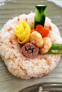 ひな祭り　寿司ケーキ