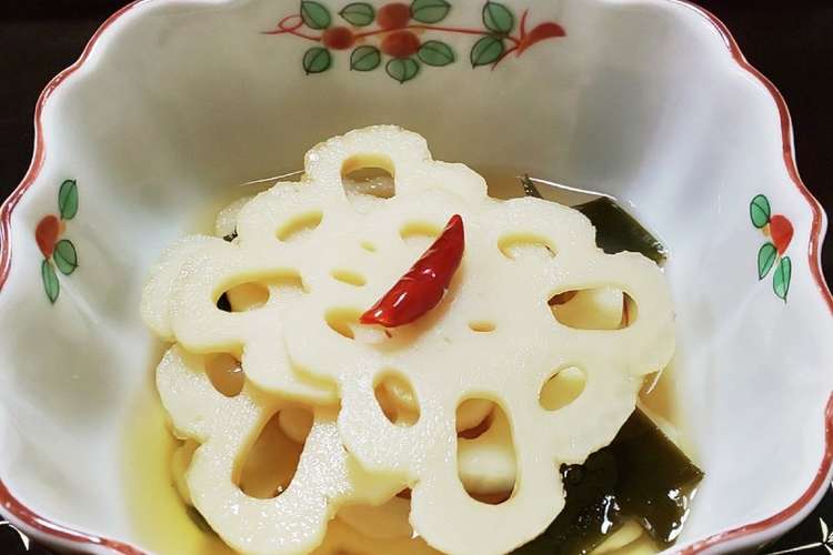 花れんこんです レシピ 作り方 By Irodim クックパッド 簡単おいしいみんなのレシピが360万品