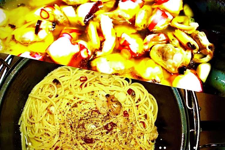 キャンプでアヒージョandパスタ レシピ 作り方 By そやじ クックパッド 簡単おいしいみんなのレシピが360万品