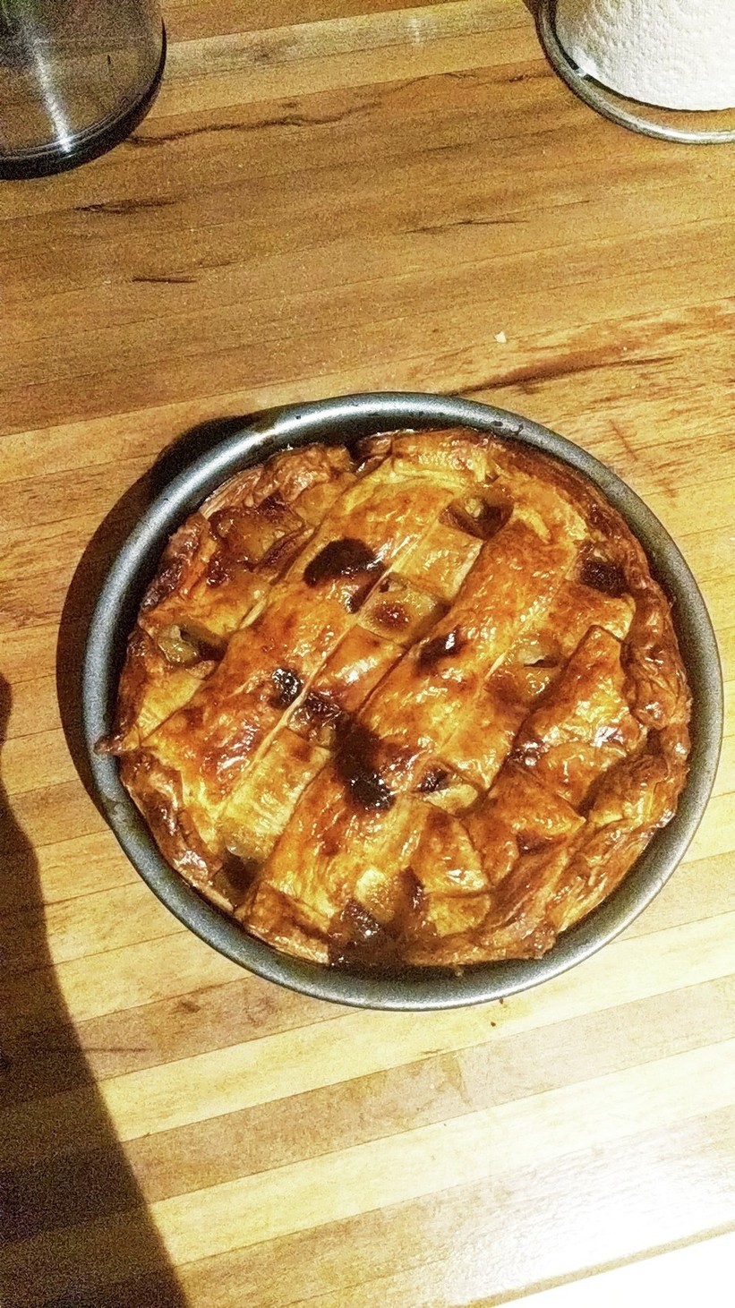 メープルアップルバーとメープルクリームチーズグレーズのレシピ