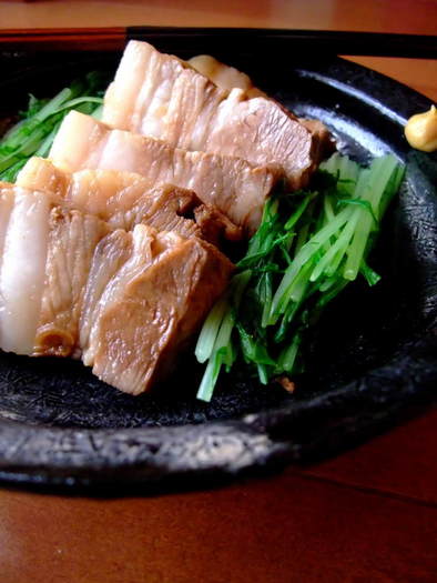 【黒酢】さっぱり・豚バラの酢醤油煮の写真