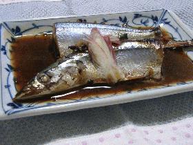 秋刀魚のわた煮の画像