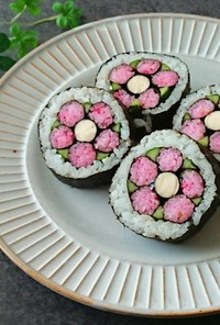 デコ巻き寿司～花