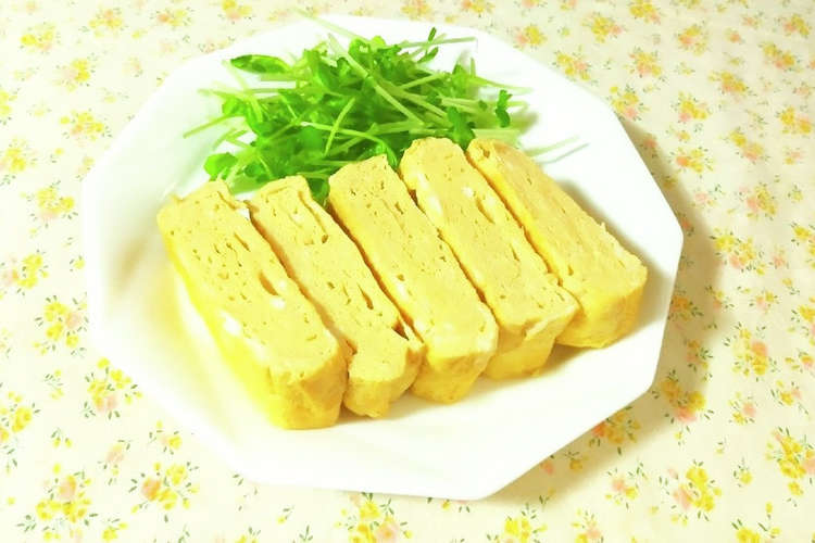 簡単 あごだし 白だしでだし巻き玉子 レシピ 作り方 By Kbbキッチン クックパッド 簡単おいしいみんなのレシピが352万品