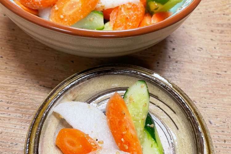 塩とゴマ お好きな野菜があれば レシピ 作り方 By るるるん128 クックパッド 簡単おいしいみんなのレシピが363万品